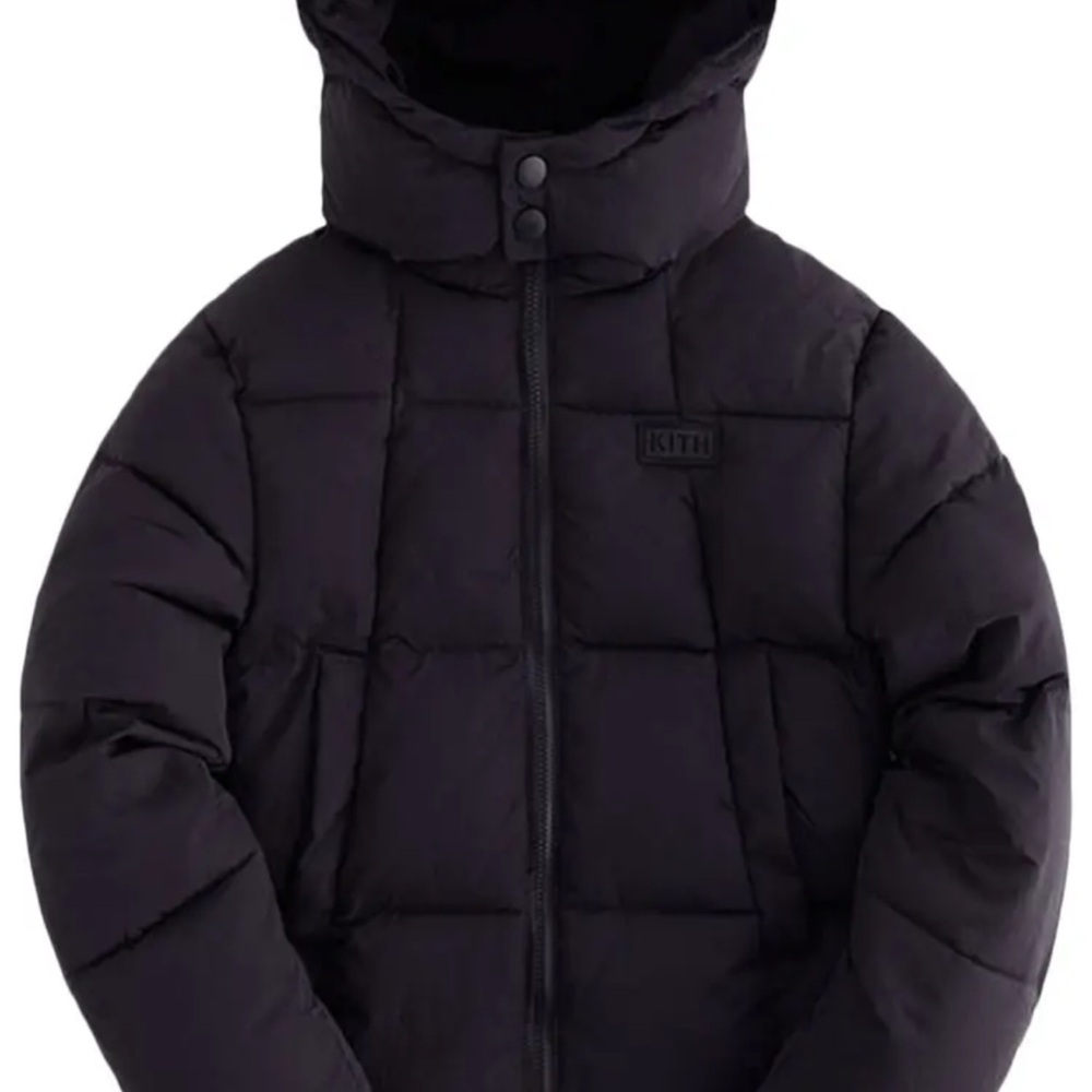Kith Kids Black Puffer Coat sz 8/9 perfect condition!
